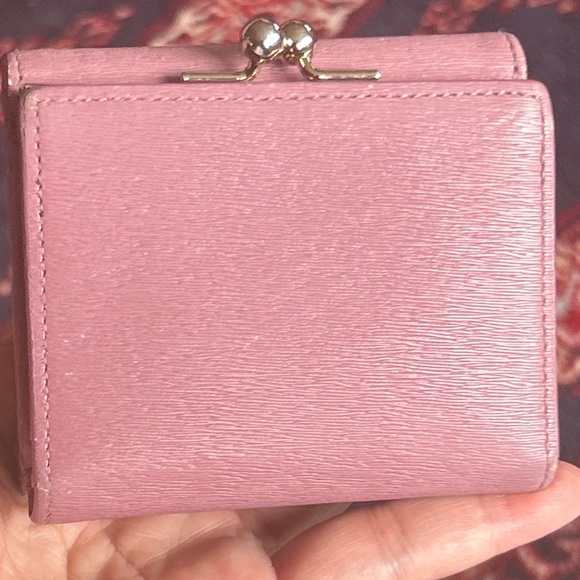 Mint $550 PAUL SMITH of London Lilac Small leather wallet coin purse - Picture 2 of 11